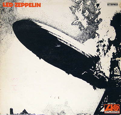 LED ZEPPELIN I - Self-Titled First Album (USA Release) album front cover vinyl record